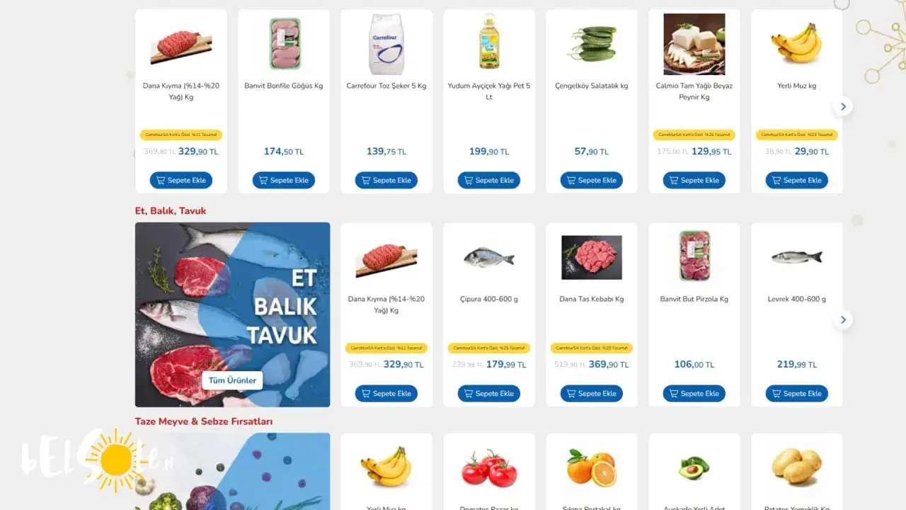 Ceny w Turcji: mięso, ryby, owoce i warzywa w atrakcyjnych cenach. Sprawdź promocje na lokalne produkty!