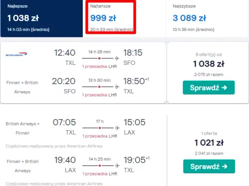 Lot do USA: Ile kosztuje i jak znaleźć najtańsze bilety?